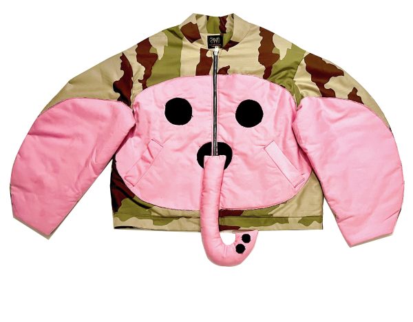 Pink elephant jacket